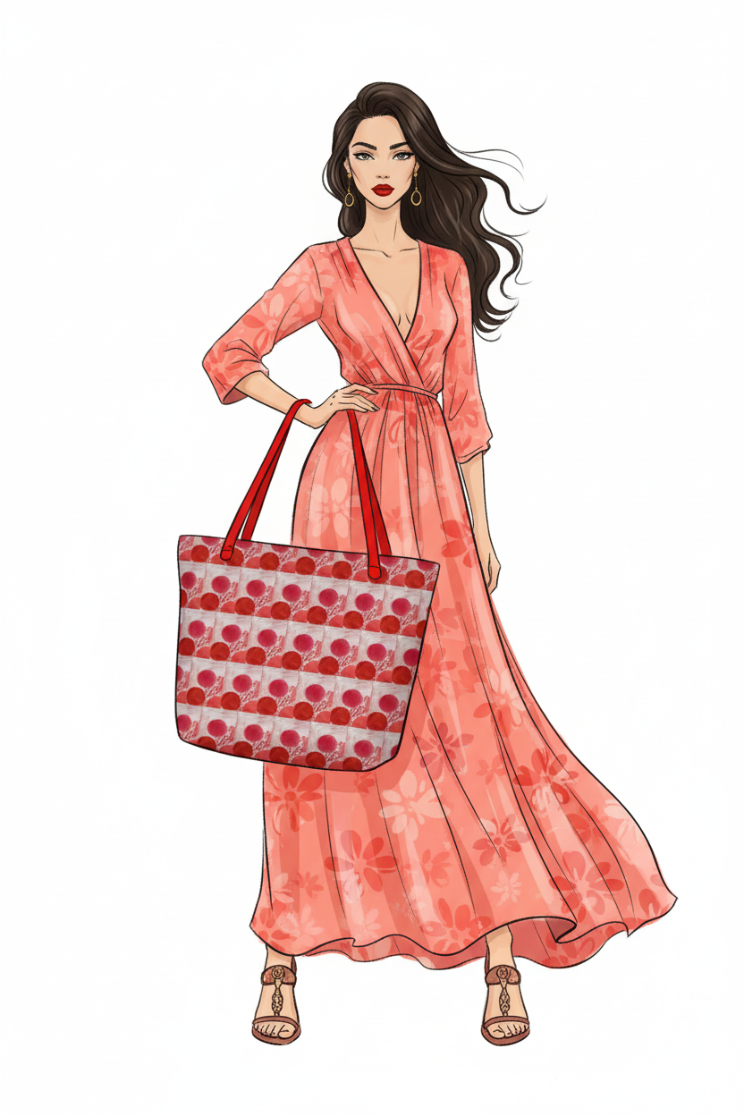 Beach Fashion Girl 1